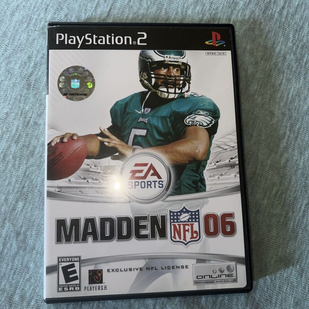 Madden NFL 2006 - PlayStation 2 PS2 Video Game Football